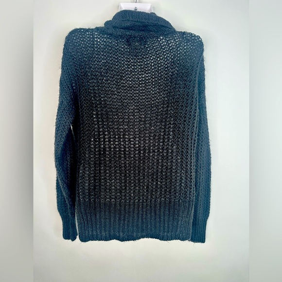 PINK ROSE Gray Long Sleeve Cowl Neck Casual Sweater Small - Picture 5 of 13